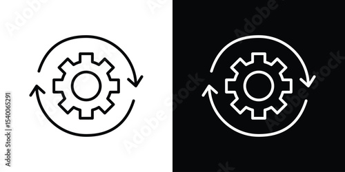 Recovery icon Design Template vector set for graphic work