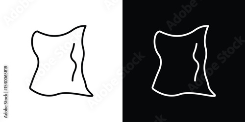 Rag icon Design Template vector set for graphic work