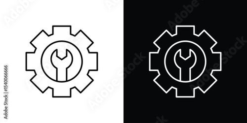 Project Development icon Design Template vector set for graphic work