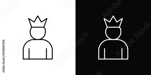 Premium User icon Design Template vector set for graphic work