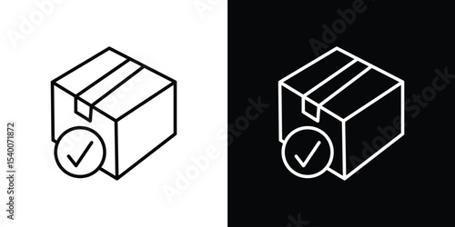 Order receive icon Design Template vector set for graphic work