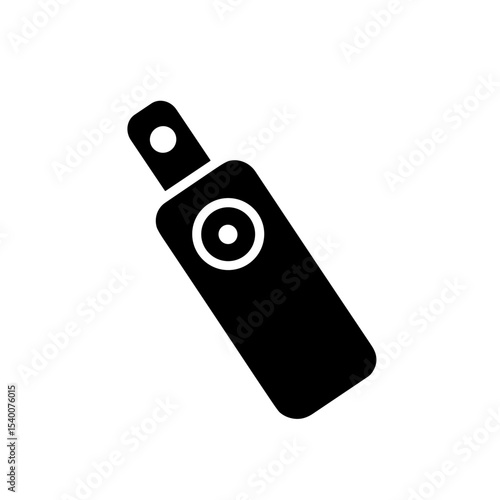 Black remote shutter clicker icon representing Field Tools and Auxiliary Gear  