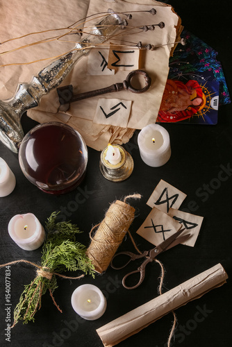 Witch's magic attributes on...