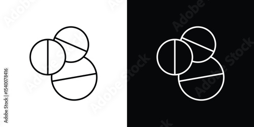 Medicine icon Design Template vector set for graphic work