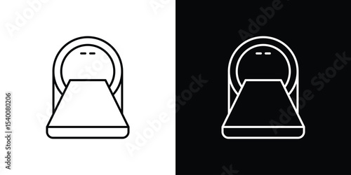 MRI icon Design Template vector set for graphic work