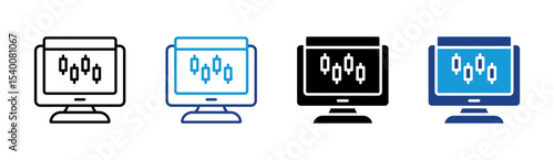 Stock Monitor Icon