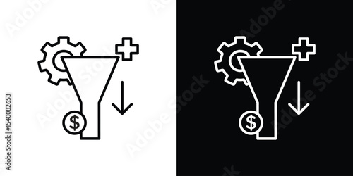 Lead generation icon Design Template vector set for graphic work