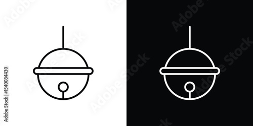 Jingle bell icon Design Template vector set for graphic work