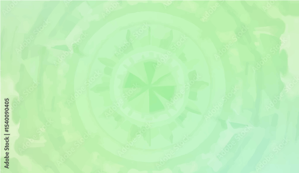 Obraz premium abstract light green gradient background green radial gradient geometric effect vector.