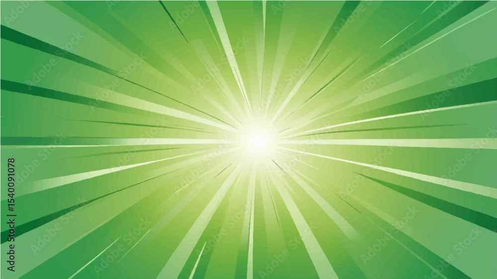 Obraz premium abstract light green gradient background green radial gradient effect vector.