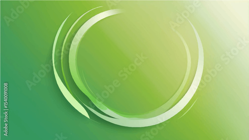 abstract light green gradient background  green radial gradient effect vector.
