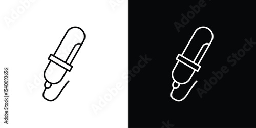 Hair curler icon Design Template vector set for graphic work