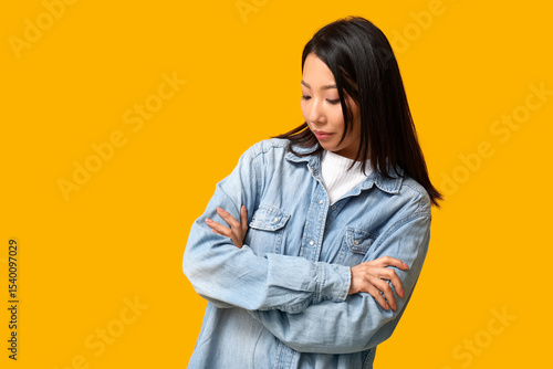 Beautiful young Asian woman...