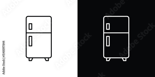 Fridge icon Design Template vector set for graphic work