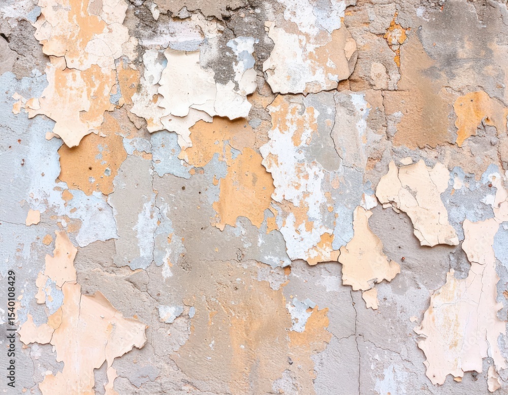 Obraz premium Peeling Wall Paint Texture for Interior Design