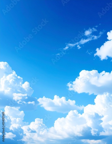 青い空と白い雲