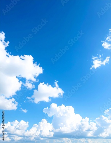 青い空と白い雲