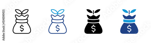 Growth Savings Icon