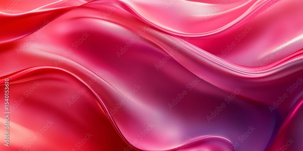 Fototapeta premium smooth red gradient wallpaper with high-quality textures, creating a refined and polished look, Generative AI