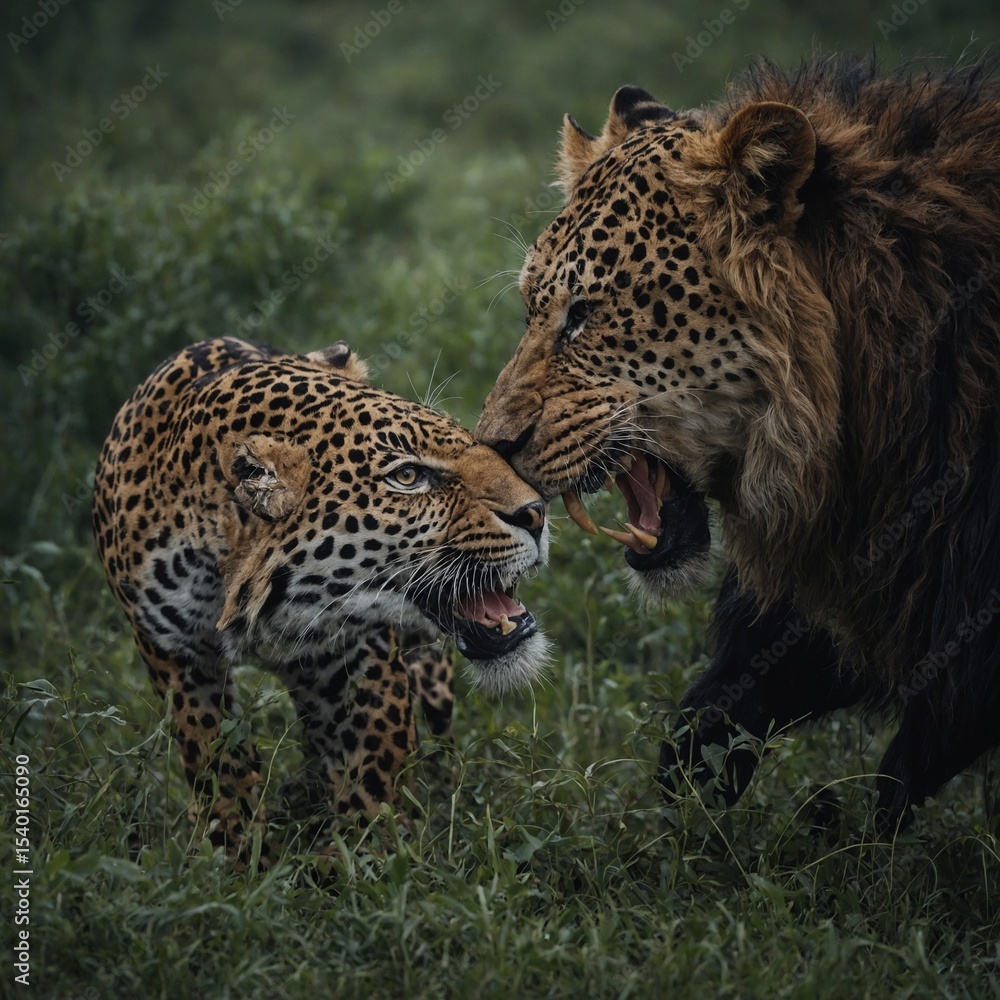 Obraz premium leopard in the zoo