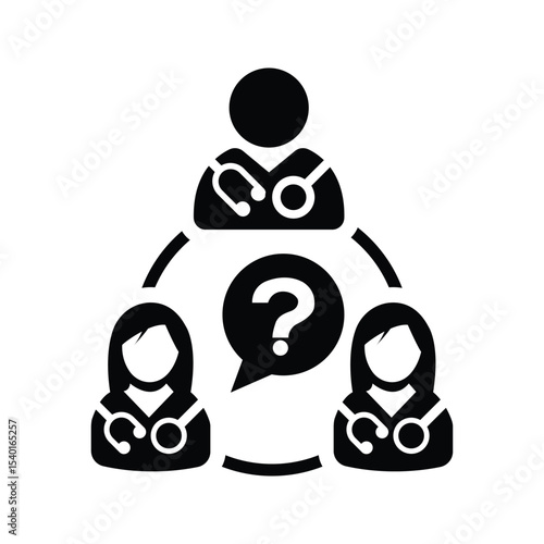 Doctor group question icon