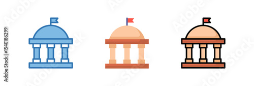 Government Building Icon