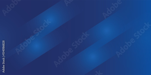 Abstract blue background with glowing geometric lines. Modern blue gradient square shape design. Futuristic technology concept.