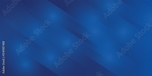 Abstract blue background with glowing geometric lines. Modern blue gradient square shape design. Futuristic technology concept.