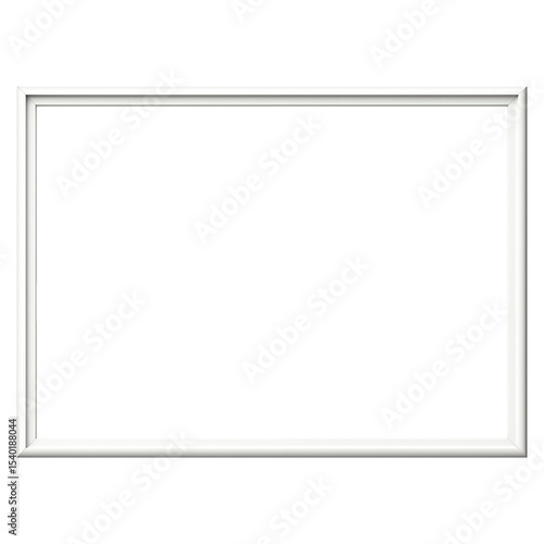 white photo frame