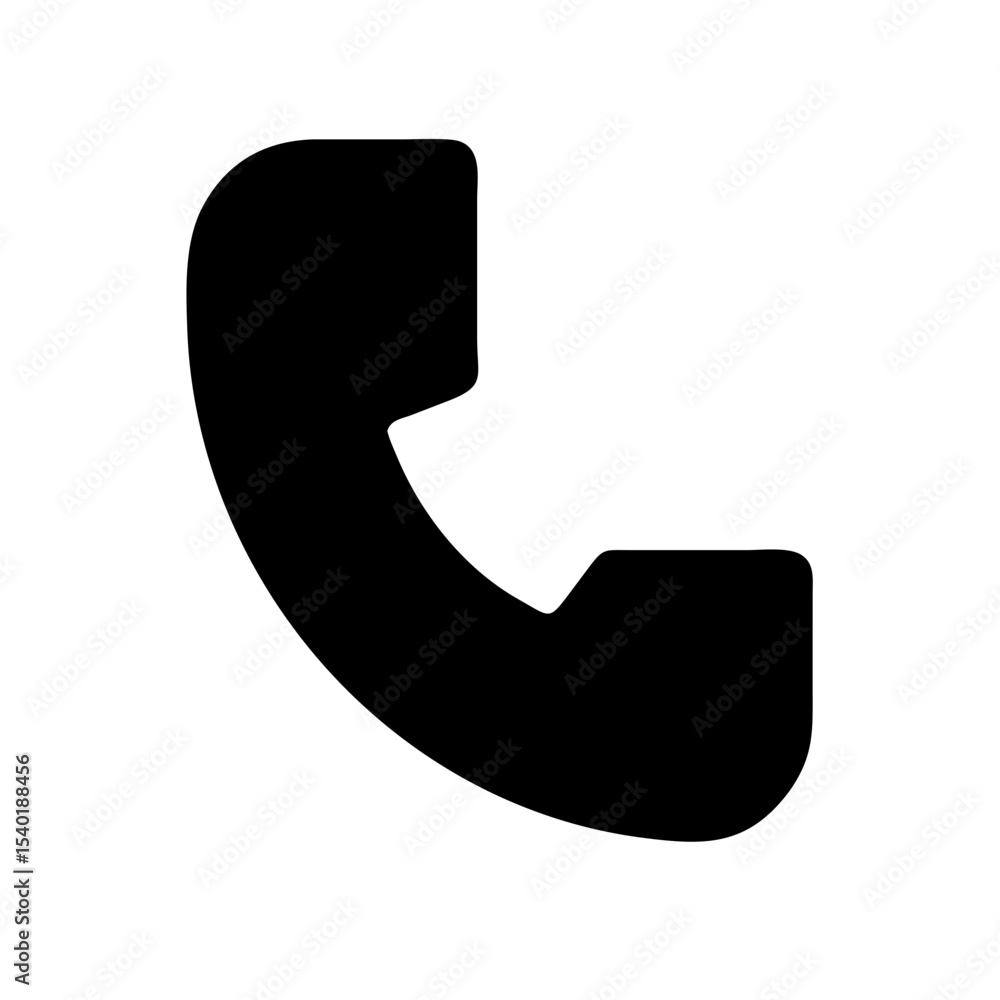 phone icon on metal internet button phone icon on metal internet button