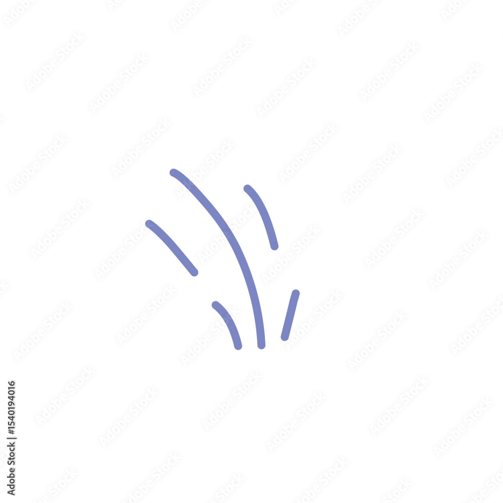 Obraz premium comic pop line elements