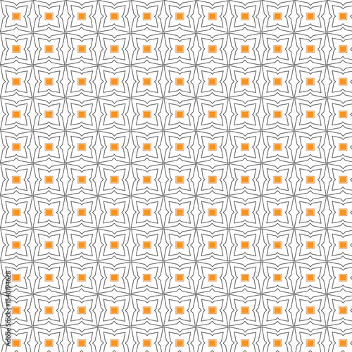 Elegant Minimalist Geometric Star Pattern