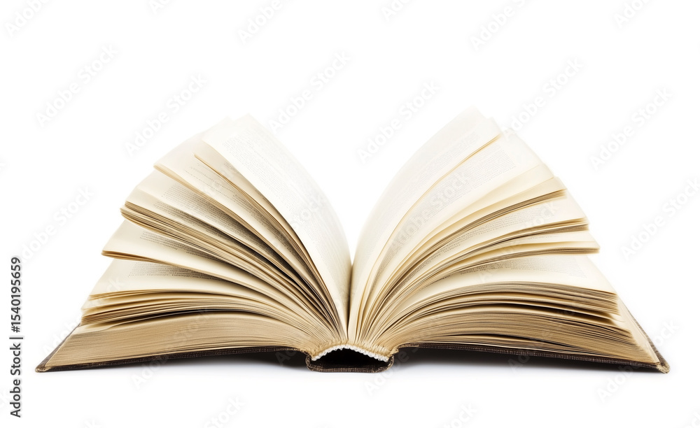 open book isolated on white background open book isolated on white background