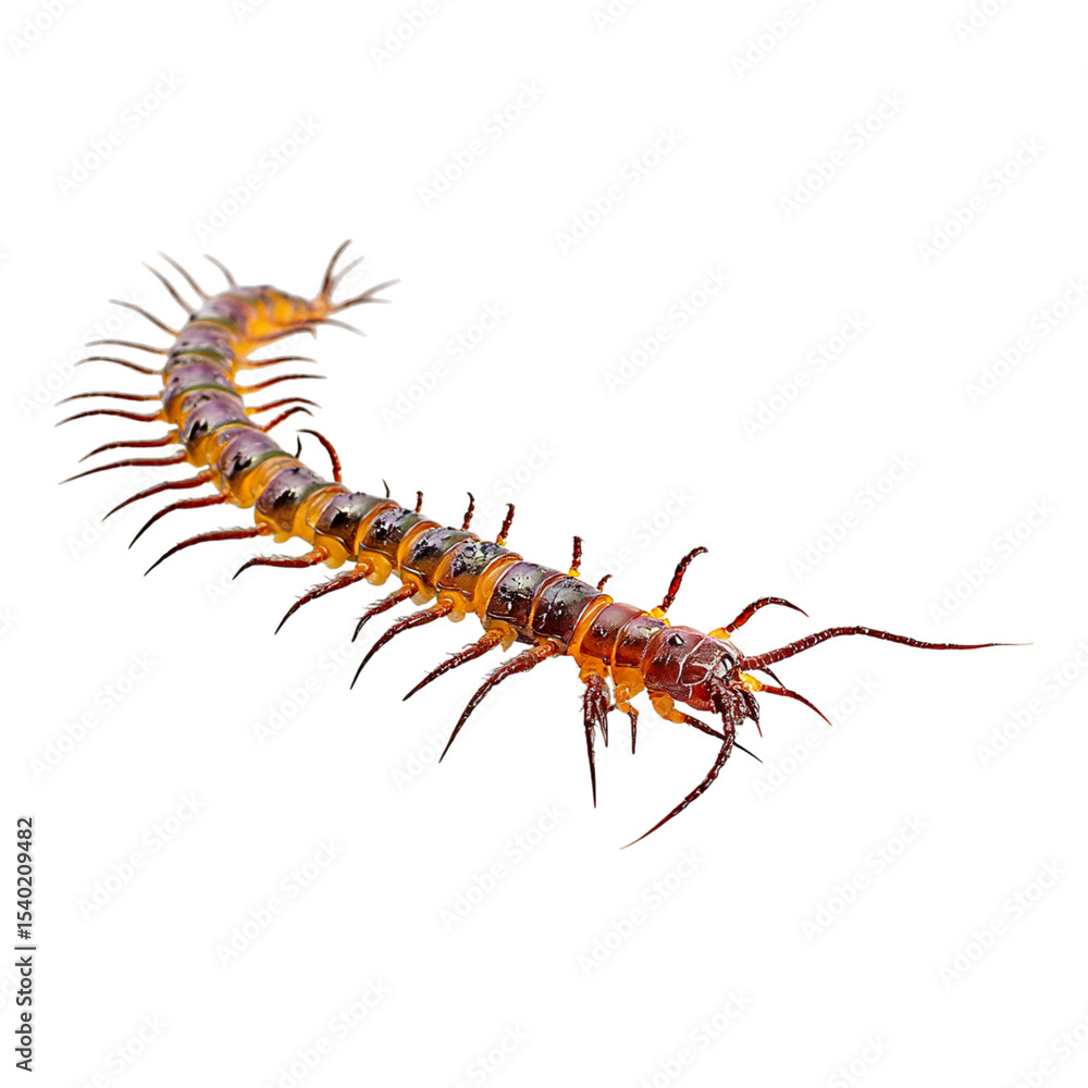 Giant Centipede Detailed Macro Photography of an Exotic Arthropod Giant Centipede Detailed Macro Photography of an Exotic Arthropod