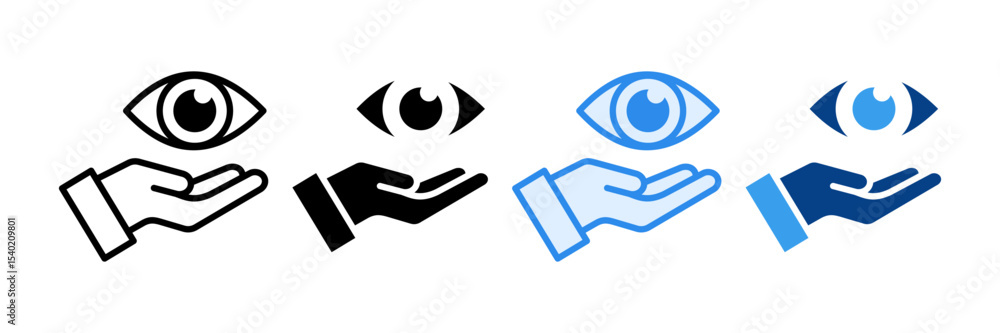 Naklejka premium Flexible Hours Icon Set Multiple Style Collection