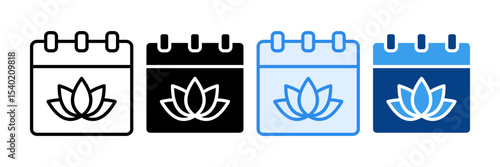 Wellness Program Icon Set Multiple Style Collection