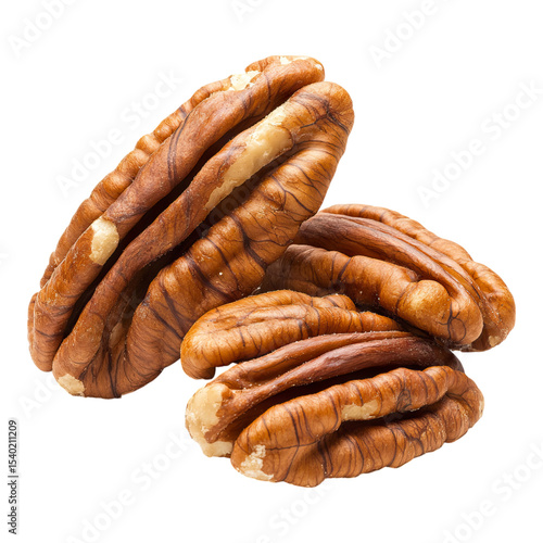 Delicious Pecans Close-up of Rich, Roasted Nuts