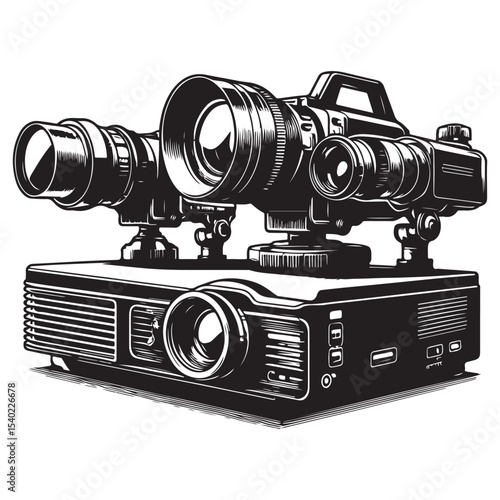 vintage film camera