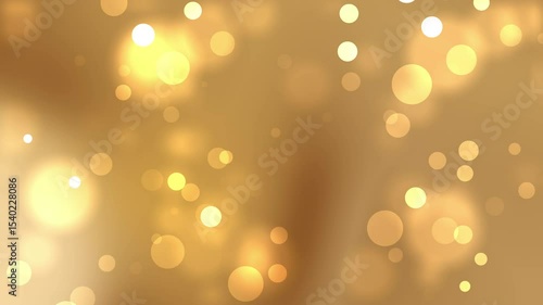 Golden Gradient Brown Animation Shimmering Lights Background Loop - Perfect for Luxury, Elegant, and Warm Projects
