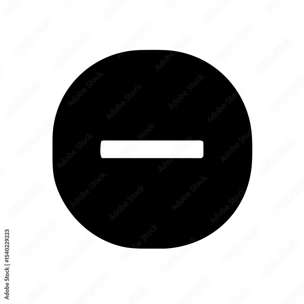 Minus with remove icon vector illustration Minus with remove icon vector illustration