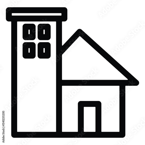 Home Stay  Icon Element For Design