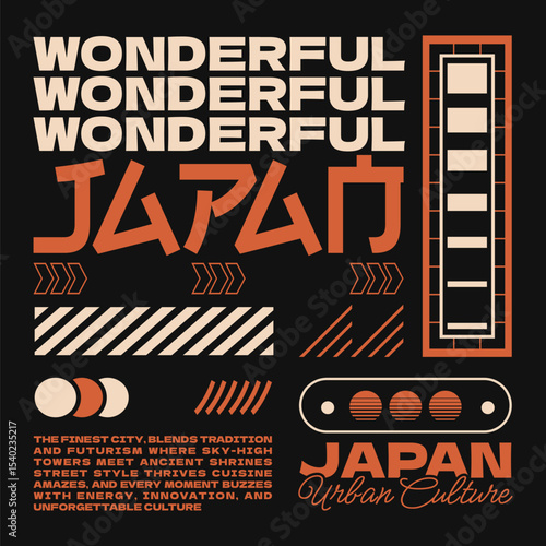 japanese streetwear t-shirt design, japan urban graphic design, urban japanese streetwear designs bundle, japanese stock vector, japan urban graphic, japan urban vector, japan vector typography