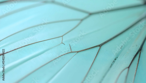 Close-Up of a Pale Blue Butterfly Wing Texture