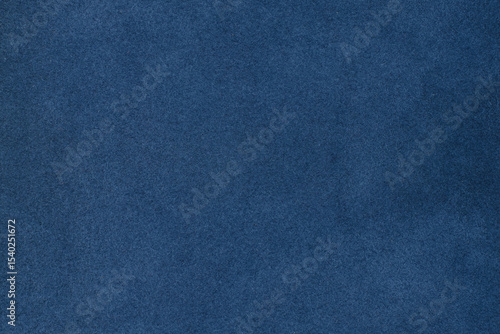 Close up blue color crumpled leather texture