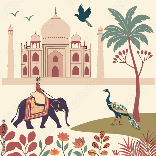 taj mahal agra india