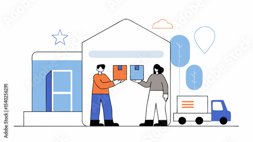 Online Order Delivery, Package Exchange, Ecommerce