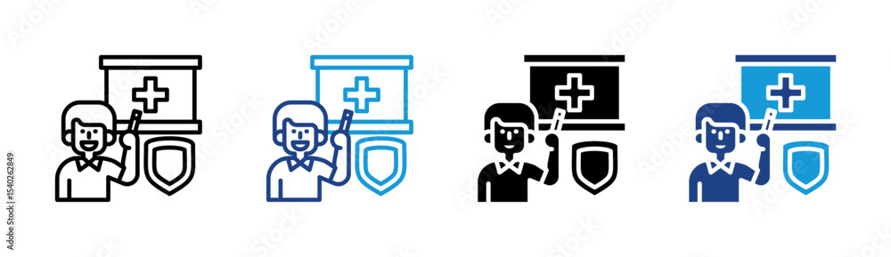 Safety Training Icon Safety Training Icon