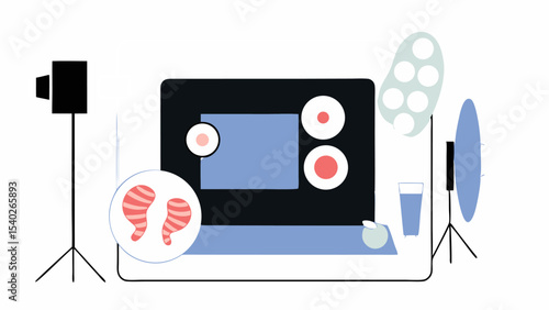 Food Photography Studio Setup