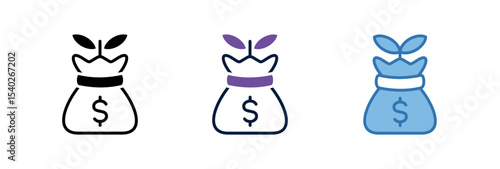 Growth Savings Icon