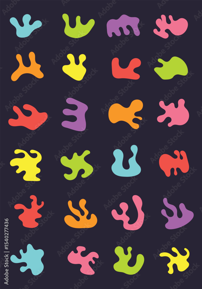 Abstract Colorful Design Elements Abstract Colorful Design Elements
